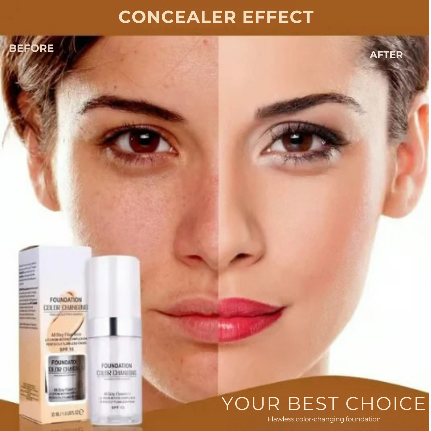 Smart Shade Foundation for Ageless Radiance!